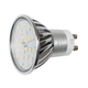 LED žiarovka 4,5W, GU10, studená biela, SMD2835