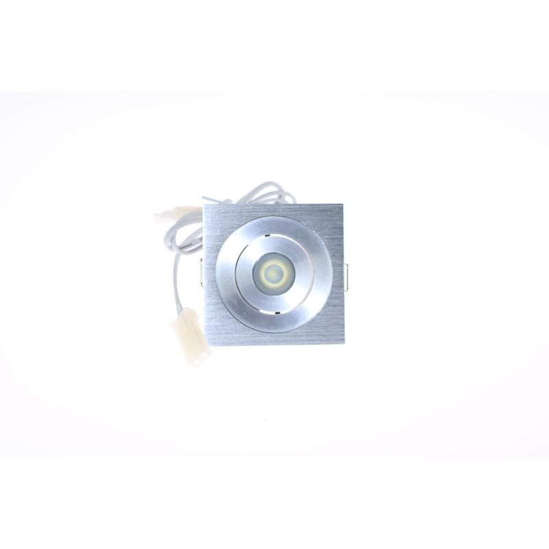 Zápustné LED svietidlo DLR03, neutrálna biela, 3W, 12V, IP20